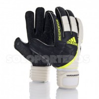 Guante Response Hardground Negro-Blanco